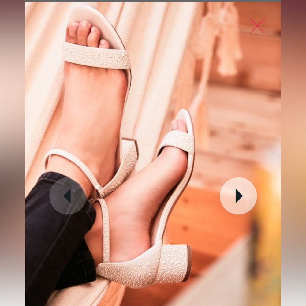 David’s Bridal Kaya Heel